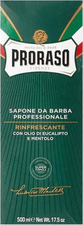 Produktbild Proraso Rasiercreme mit Eukalyptusöl & Menthol Pro 500 ml (500 ml, Rasiercreme)