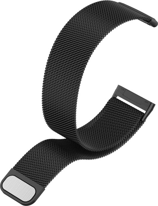 Immagine prodotto Cover-Discount Fitbit Versa / Sense - Bracciale milanese nero (Acciaio inossidabile, Senso, Versa 3)
