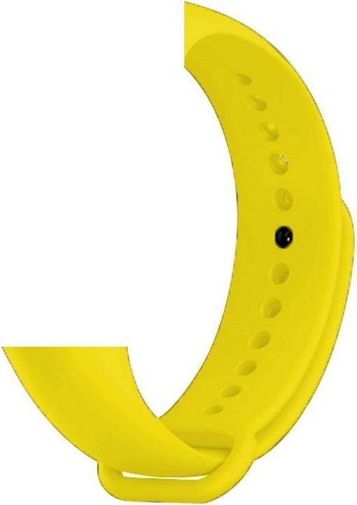 Devia band Deluxe Sport für Xiaomi Mi Band 3/ Mi Band 4 gelb (Soft to the touch silicone)