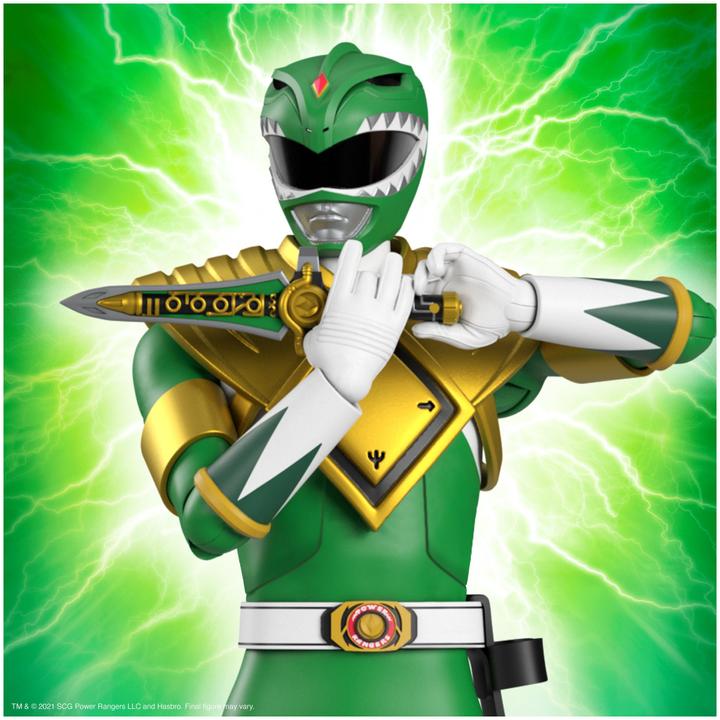 Produktbild Super7 Mighty Morphin Power Rangers figurine Ultimates Green Ranger 18 cm