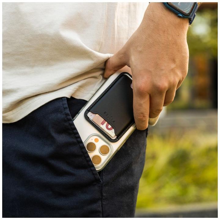 Image du produit Fixed Mag Wallet Tracker for Apple Find My iPhone - Black