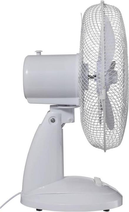 Actual product image Sygonix Tischventilator 40 W (Ø x H) 237 mm x 460 mm Weiss (49.30 dB)