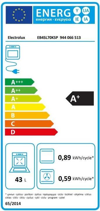 Energie-Label Electrolux EB4SL70KSP