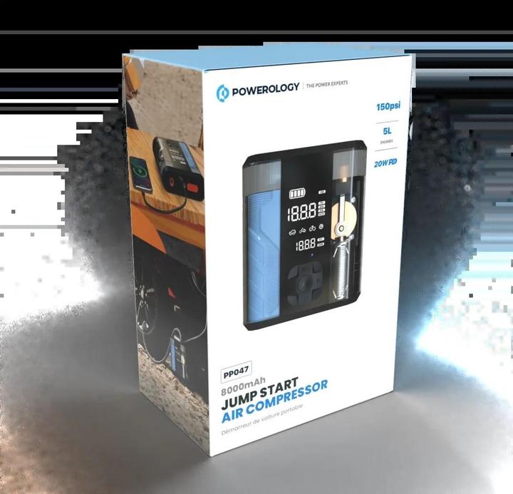 Produktbild Powerology Jump Start Air Compressor (10 Bar)