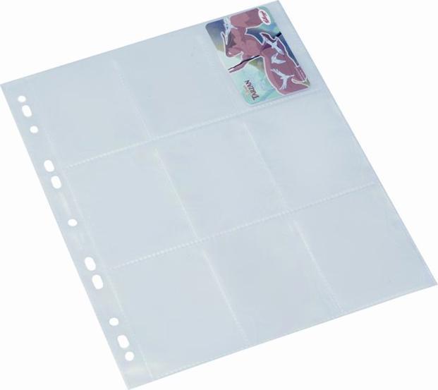 Bantex A4 Sammelkartentasche transparent - (10 Stk.) (A4, 10 x)