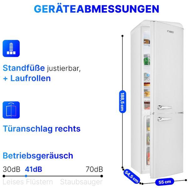 Label énergétique Bomann Combiné réfrigérateur-congélateur KGR 7328 (250 l)