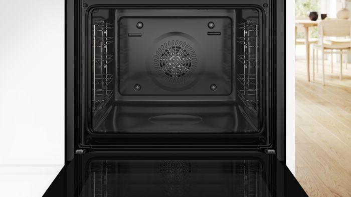 Image du produit Bosch Hausgeräte Set four encastrable, HEA513BR3 + NKN645GA2E, Cuisinière encastrable, Table de cuisson électrique