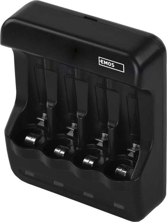Immagine prodotto Emos Caricabatterie BCN-40 (1 pz., AAA, Caricabatterie senza batteria)