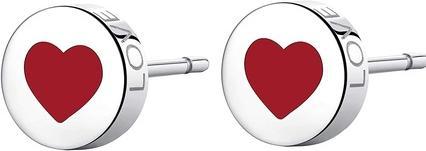 Sagapo S'Agapõ - Matching steel earrings with a heart Click SCK52