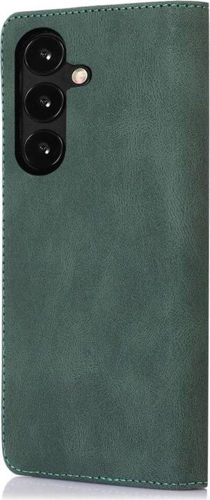 Image du produit Cover-Discount Galaxy A25 5G - Housse Vintage Flip Case verte (Samsung Galaxy A25 5G)