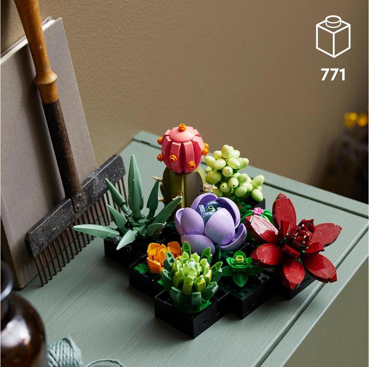 Actual product image LEGO Succulents (10309, LEGO Botanical, LEGO Rare Sets)