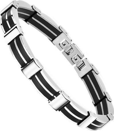 Actual product image Lotus MEN BRACELET IN BLACK LS1878-2/3 STEEL, MEN (MAT BIJOU)