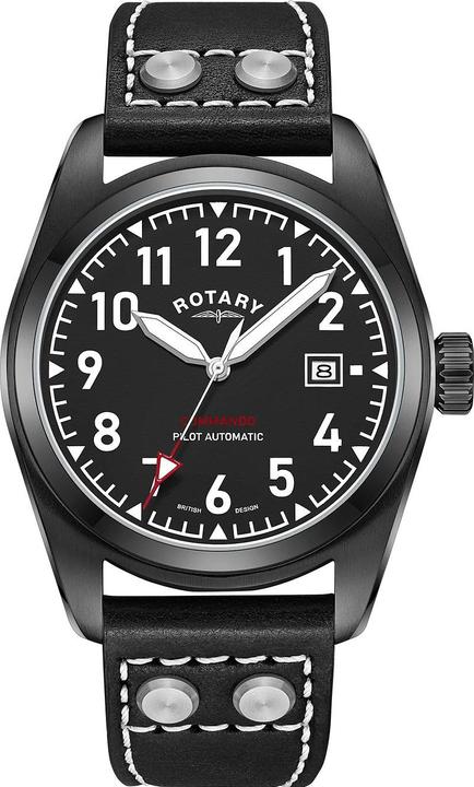 Rotary GS05474/19 Commando Herrenuhr 42mm 10ATM (Analoguhr, 42 mm)