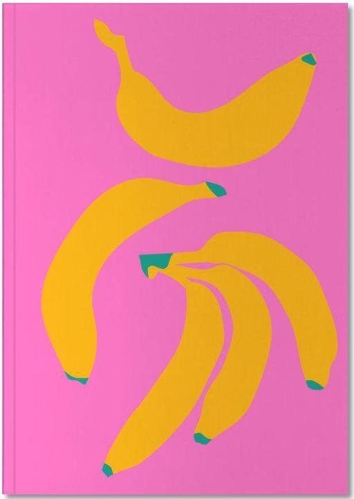 Actual product image Juniqe Banana - Fruits (A5, Lined, Hardcover)