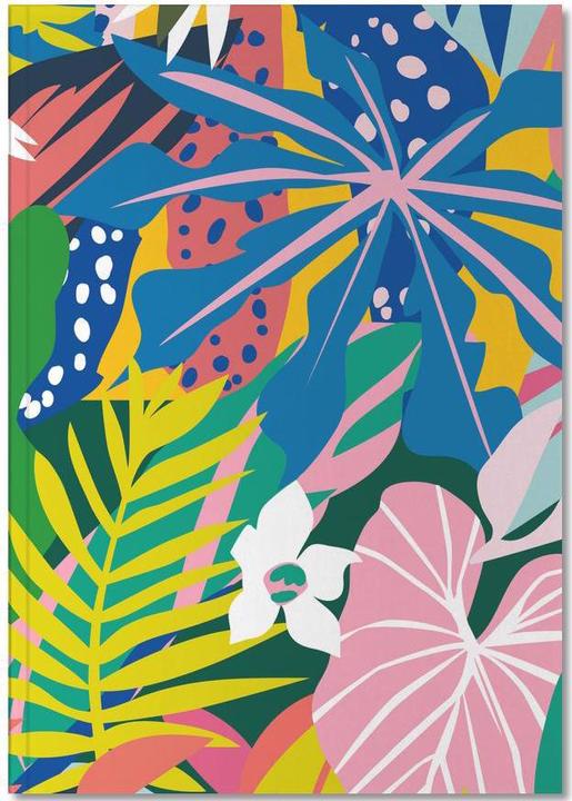 Image du produit Juniqe Verde Tropico - Abstrait & géométrique (A5, Blanc)