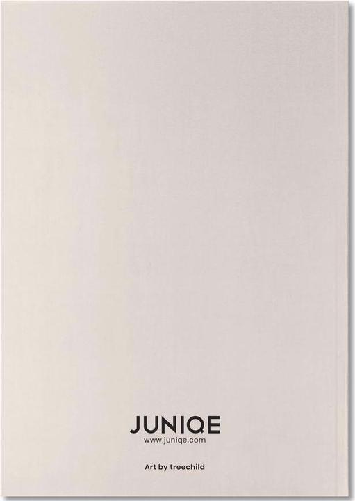 Immagine prodotto Juniqe La maschera blu - Ritratti (A5, Righe)