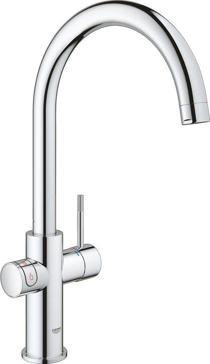 Grohe Kitchen tap with filter function and boiling hot water GROHE Red Duo chrome glossy 30083001