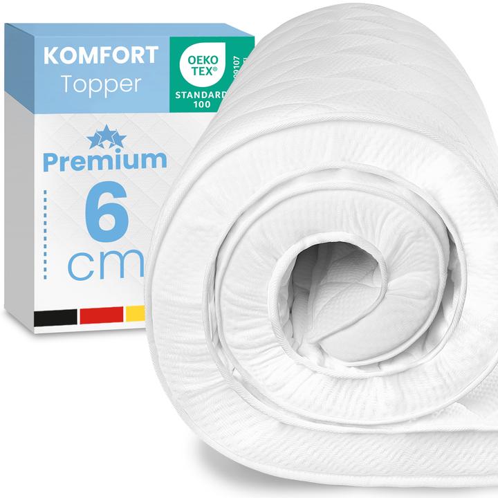 Bestschlaf Topper per materasso in schiuma comfort