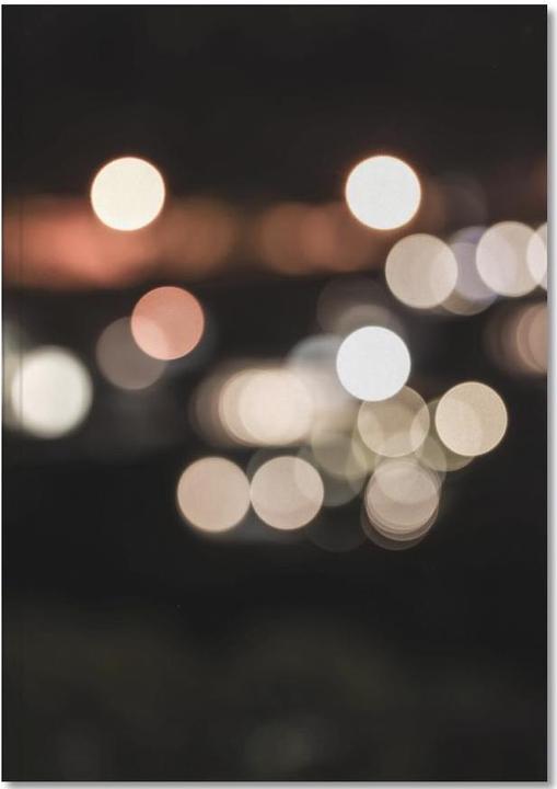 Produktbild Juniqe Dancing Lights - Natur (A5, Blanko)