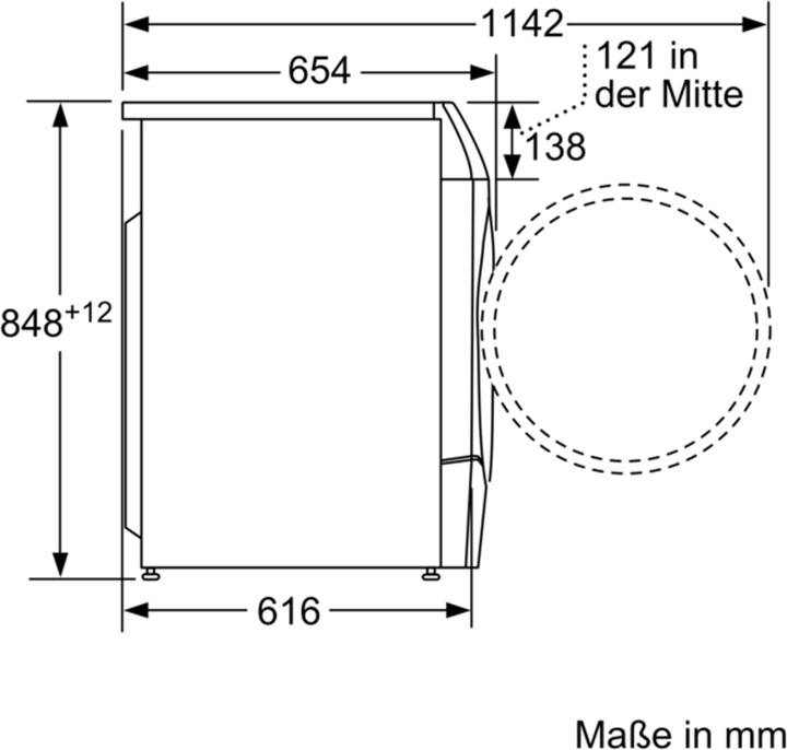Image du produit Bosch Hausgeräte WNC244070 (Prise UE)