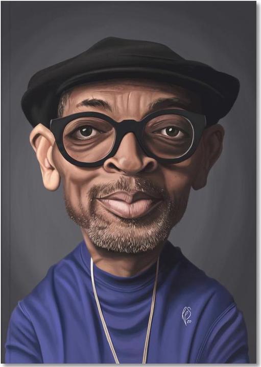 Actual product image Juniqe Spike Lee - Celebrities (A5, Lined)