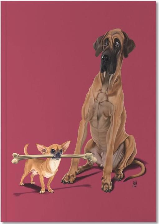 Actual product image Juniqe Tall Short - Pets & Farm Animals (A5, Lined)
