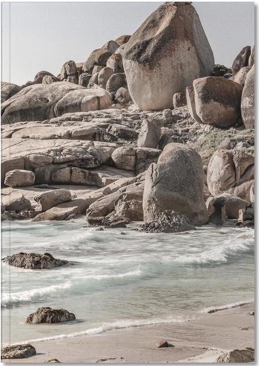 Actual product image Juniqe Champagne Beach - Nature (A5, Dotted)