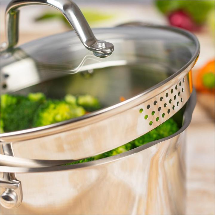 Actual product image Kuhn Rikon ALLROUND PLUS saucepan (20 cm, Pot, Stainless steel)