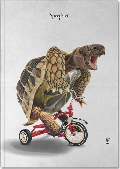 Actual product image Juniqe Speedster - Pets & Farm Animals (A5, Plain)