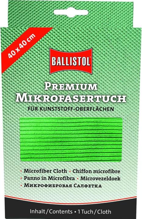 Produktbild Ballistol Premium Mikrofasertuch – Für Kunststoff-Oberflächen (1 Stk.)