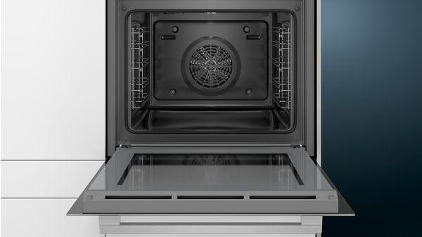Produktbild Siemens iQ100 HB510ABV0S - Backofen - Einbau - Nische - Breite: 56 cm - Tiefe: 55 cm - Höhe: 58,5 cm