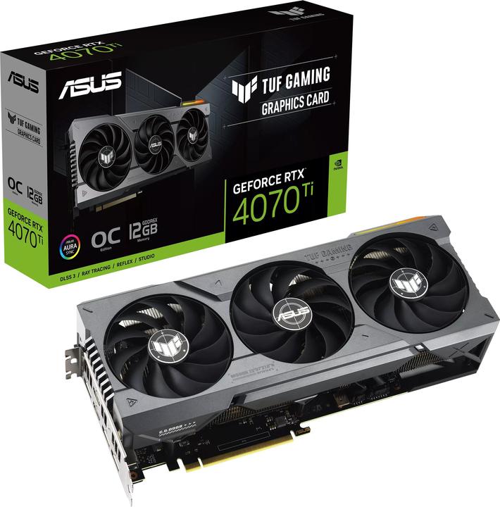 Produktbild ASUS TUF GeForce RTX 4070 Ti OC Edition (12 GB)