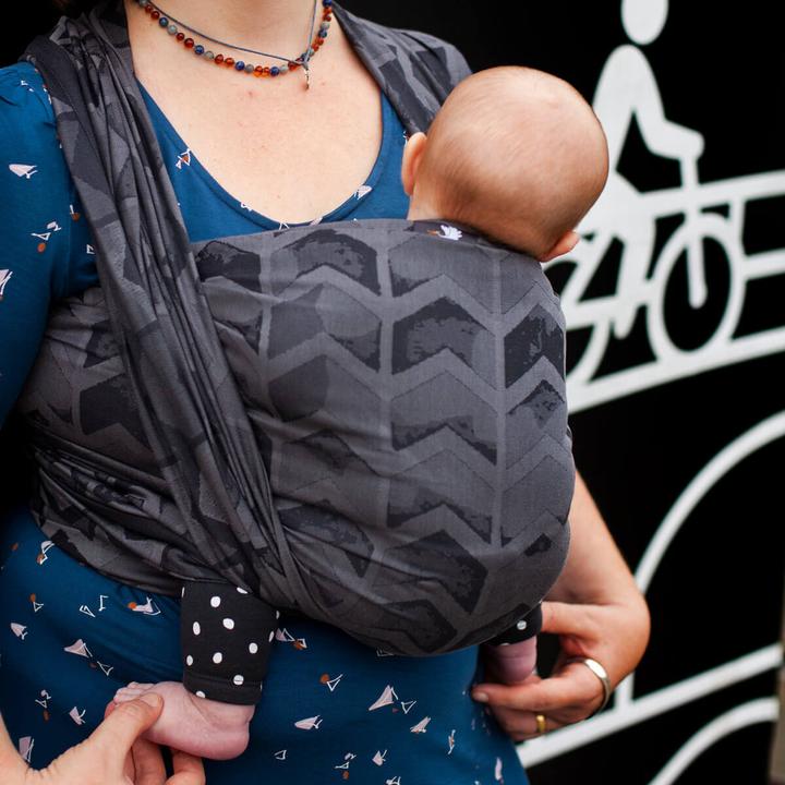 Image du produit Hoppediz Echarpe de portage pour bébé Qualité kbA (4.60 m)