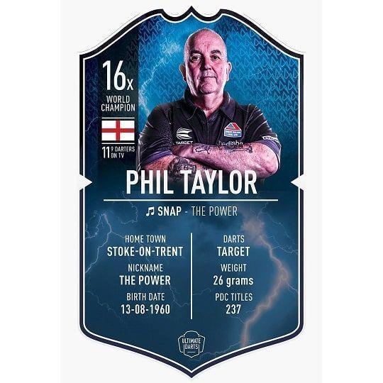 Image du produit Ultimate Darts Carte - Phil Taylor 2023