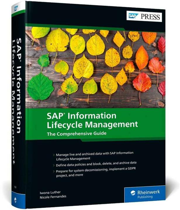 Actual product image SAP Information Lifecycle Management (English, Nicole Fernandes, 2020)