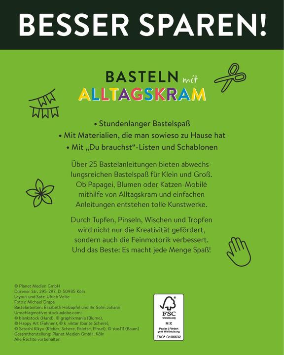 Produktbild Basteln mit Alltagskram • Besser Sparen!