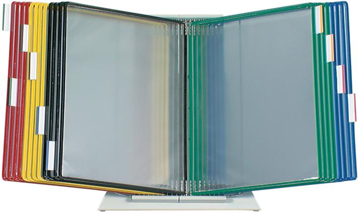 Produktbild Tarifold Sichttafelsystem komplett mit 20 Drehtaschen