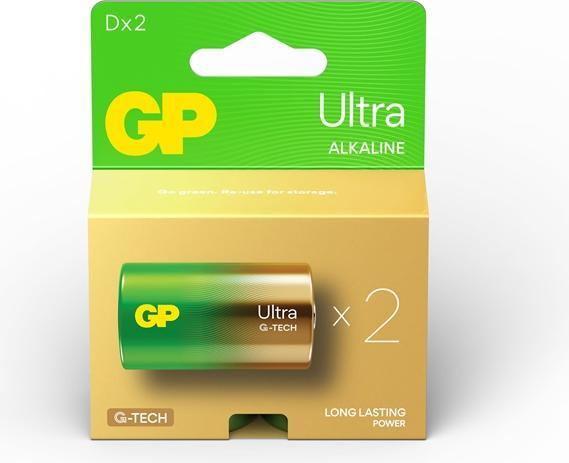 Immagine prodotto GP Batteries Batteria alcalina Ultra D Mono 1.5V Blister di 2 pezzi (2 pz., D)
