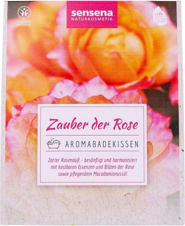 Produktbild Sensena Aromabadekissen Zauber der Rose (Badekugeln)