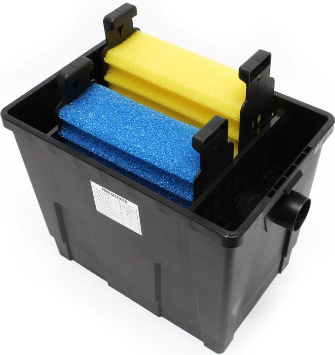 Produktbild SunSun CBF-200T Biofilter 9W UVC Klärer Teichpumpe 2300l/h 35W Teichfilter