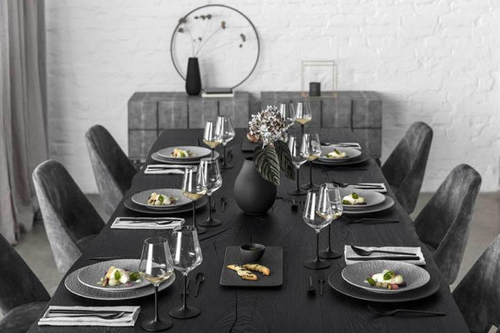 Produktbild Villeroy & Boch Frühstücksteller Manufacture Rock (1 x, 22 cm)