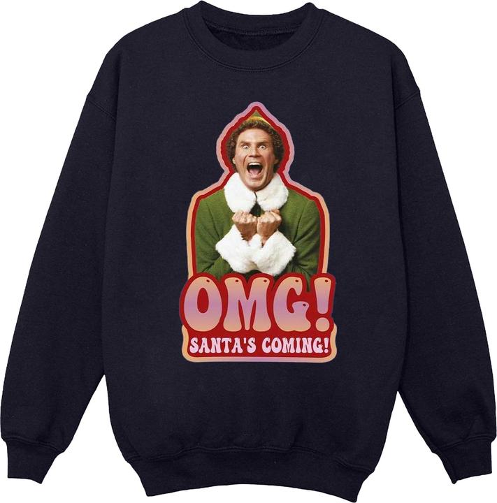Elf Santa's Coming Sweatshirt (S)