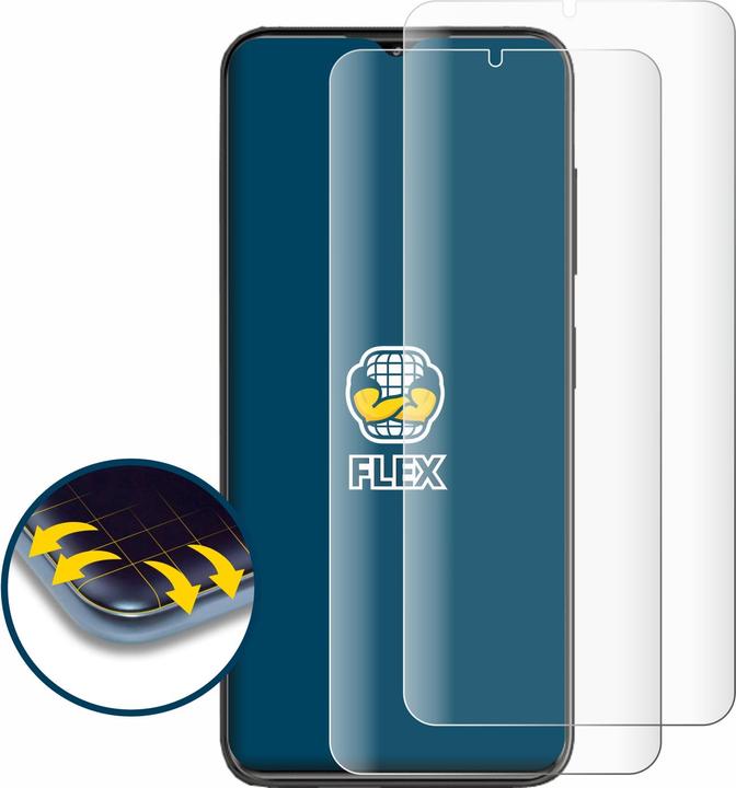 Actual product image BROTECT Fullscreen Protective Film Screen Protector Film Clear Transparent (2 Piece, ZTE Blade V50)