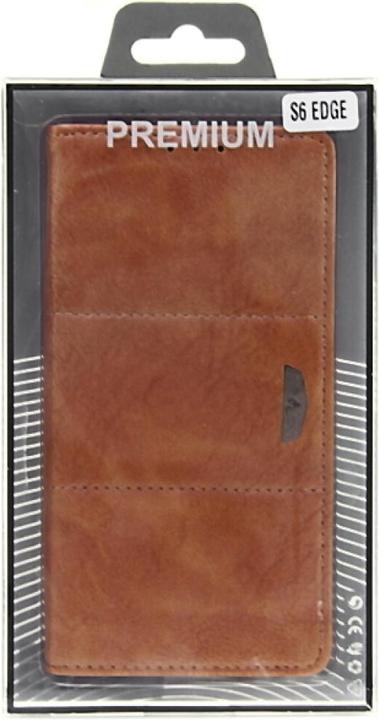 Actual product image Royal VKB Book Case Royal for Galaxy S6 Edge - Gold (Samsung Galaxy S6 Edge)