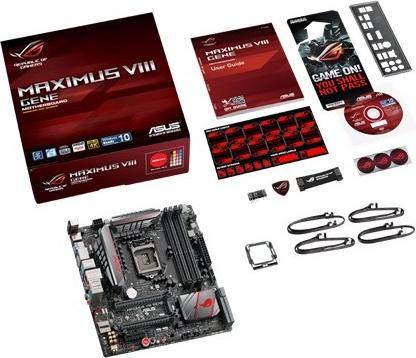 Produktbild ASUS Maximus VIII Gene (LGA 1151, Intel Z170, mATX)