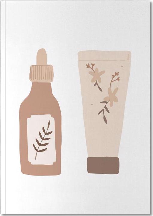 Image du produit Juniqe Beauty Sketch - Fleurs (A5, Pointillés, Couverture rigide)