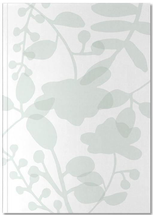 Produktbild Juniqe Loose Green Collage - Blumen (A5, Liniert)