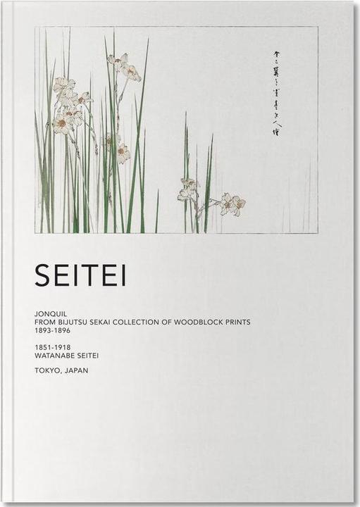 Actual product image Juniqe Seitei - Jonquil - Japanese Inspired (A5, Lined, Hardcover)