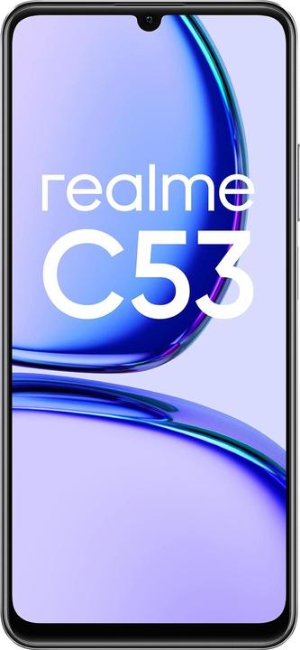 Actual product image realme C53 (128 GB, Mighty Black, 6.74", Dual SIM, 50 Mpx, 4G)