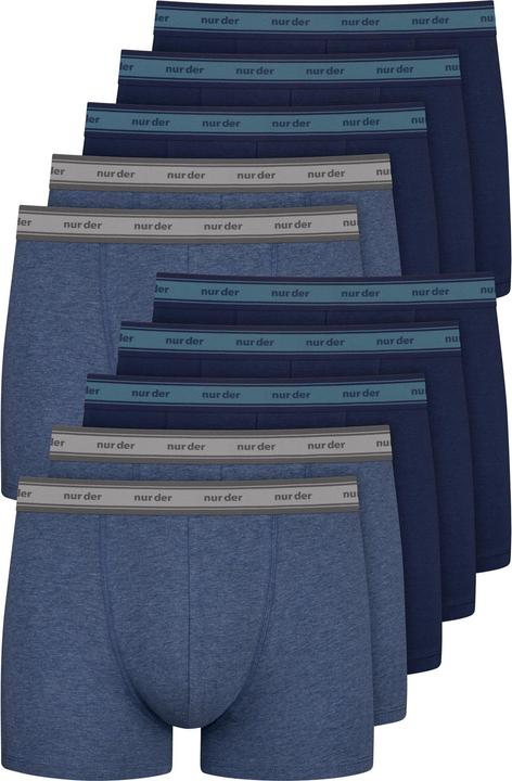 Nur Die Boxer Organic Cotton Retroshorts (XXL, 10er Pack)